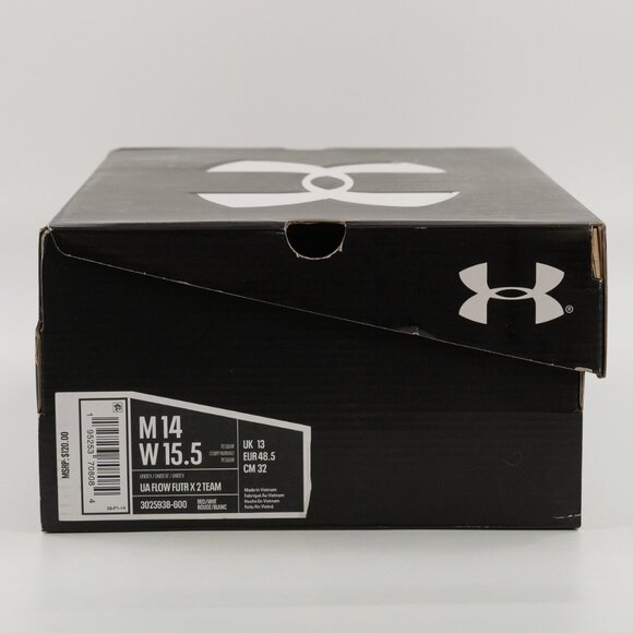 Under Armour Flow FUTR X 2 'Red White' 3025938-600 Basketball Multi Size - Picture 12 of 12
